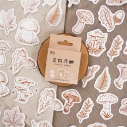 45pcs Vintage Stickers Set for Scrapbooking Adhesive Planner Labels Diary Journal Photo Album Decorative Stationery Supplies