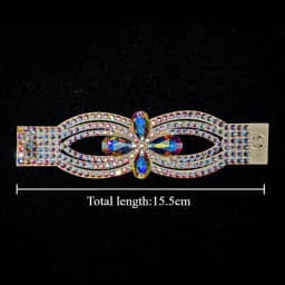 Children's Belly Dance Bracelet High-end Elegant Mittens Exquisite Latin Stage Show Performance Rhinestone Matching Accessories