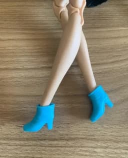New styles Doll shoes high heel boots flat shoes toy blue yellow red purple for your BB 1/6 dolls A199a