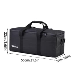 Fishing Pole Bag Large Storage Water-resistant Rod Case Pole Storage Bags Waterproof Fishing Storage Bag Tackle Shoulder Bag For