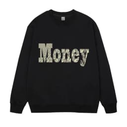 Plus Size Men's Pullovers Full Cotton Sweatshirts 5XL 6XL 7XL Autumn Winter Long Sleeves Printed Tops Male Clothing 110kg-180kg