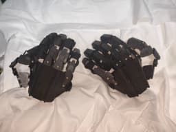 Multifunction Mechanical Wearable Hand Armor Tactical Punk Gloves Man Goth Techwear Style Cosplay Gloves Equipment