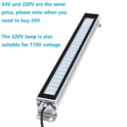 AC100-230V Workshop Lathe Working Lights Industrial CNC Machine Tool Work Light Waterproof Sewing Lighting Aluminum Alloy Lamps