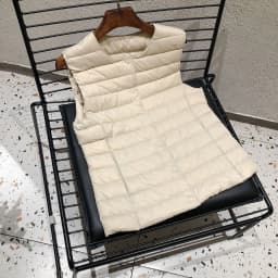 Female 90% White Duck Down Ultra Lightweight Packable Warm Down Liner Vest 2026 New Women Sleeveless Puffer Jacket