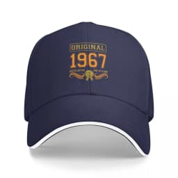 55 years old 55th Birthday Anniversary Best Limited 1967 Baseball Cap Hat Man Luxury New In Hat fishing hat Caps Women Men's