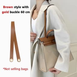 Genuine Leather Replacement Shoulder Strap For Herbag 31 And Mini Herbag Crossbody Bag Modification Accessory Durable Bag Strap