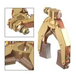 Copper Iron Motor Carbon Brush V Shape Carbon Brush Holder Herringbone Brush Holder For Strander Power Tools