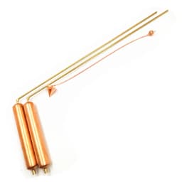 Pure Copper Dowsing Rods — Professional Ghost Hunting Equipment Kit — Dowsing Rods Spiritual Kit for Ghost Hunting