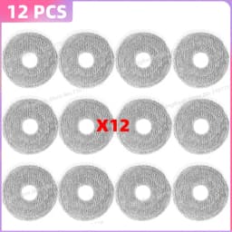 Fit For Conga 20090, Everybot Q9, Inic iX30 AI Ultra, 3i P10 Ultra, ILIFE T60s, Airbot X40 Ultra/X40 Master Brush Filter Bag Mop