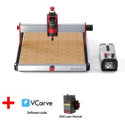 Twotrees TTC450 Ultra High Precision CNC Router 3-Axis/4-Axis Milling Cutting Machine 500W Spindle Carving Metal CNC Engraver