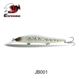 ESFISHING Jerkbait Minnow Lure 11cm 14g Dive 0-2.2m Floating Leurre Souple Hard Bait Peche Fishing for Perch Pike Bass