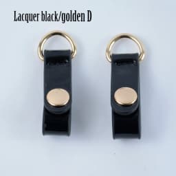 TANQU New 1 Pair 2 Piece Clip Closure Attachment for Obag Faux Leather Strap Hook Clip for Opocket O Bag
