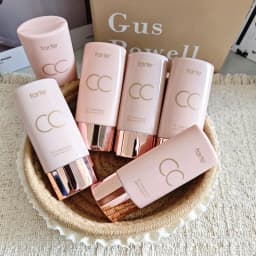 New 55ml Serum CC Cream Cover Blemishes Redness Glow Face Concealer Natural Finish Lightweight Invisible Color-Correcting Tinted