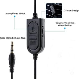 Gaming Headset 3.5mm Wired Over-Head Gamer Headphone With Microphone Volume Control Gamer Earphone Headset For Xbox PS4 PC