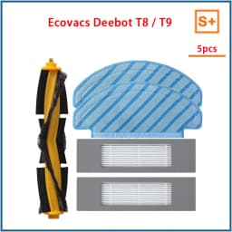 For ECOVACS Deebot T9 AIVI T8 AIVI N8 Pro dust bag Parts Main Side Brush HEPA Filter Robot Vacuum Cleaner Replacement Accesories