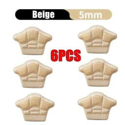 2Pcs Soft Heel Insoles Pads Pain Relief Cushions Size-Adjustable Anti-Wear Inserts for Sneakers Loafers and High Heels