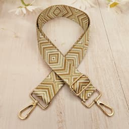 Fashionable Light Luxury Shoulder Strap with Diamond Shaped Adjustable Strap, Portable and Replaceable Luggage Accessories