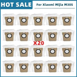 Compatible For Xiaomi Mijia M30S D103CN Replacement Parts Accessories Consumables Main Side Brush Hepa Filter Mop Cloth Dust Bag
