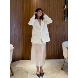 See Through Mesh Patchwork Skirts Women Fashion High Waist Casual Commuting Streetwear Vacation Party Elegant Skirt