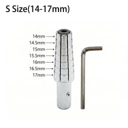 Steel Segmented Ring Expander Collet for Ring Resizing Shaping Manual Rotary Jewelry Making Reapir Tools Adjustable 14mm-24mm