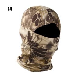 Camouflage Balaclava Full Face Scarf Ski Cycling Full Face Mask Cover Neck Head Warmer Sports Cap Helmet Liner