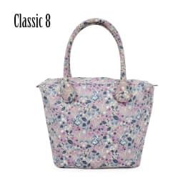 TANQU Short Long Round Flora Canvas Fabric Handle with Insert Lining for Obag Classic Mini O Bag Women's Bags Shoulder Handbag