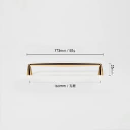 Goo-Ki Modern Polished Gold Appliance Pull Cabinet Knobs Kitchen Door Handles Drawer Cupboard Door Handle for Furniture Hardware