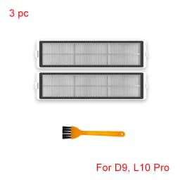 For Xiaomi Dreame D9 Dreame Bot L10 Pro Trouver Robot LDS Vacuum Finder Spare Parts Accessories Main Side Brush Mop Hepa Filter