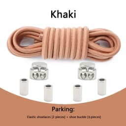 Tieless Elastic Shoe Laces No Tie Shoelaces Round Shoelace Sneakers for Kids and Adult with Strong Lock and Speed Shoestrings
