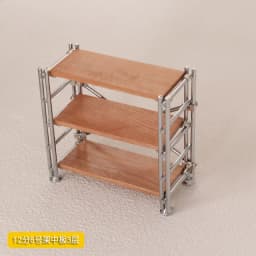 1:6 1:12 BJD Dollhouse Wrought Iron Storage Rack Miniature Items Bookcase Mini Storage Rack Dolls House Accessories Furniture