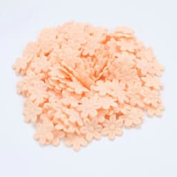 2cm cloth five-petal flower embossing DIY children's hair accessories hairpin jewelry small flower cloth accessories 100pcs/pack