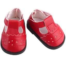 1/6 Cute 5.5cm PU Leather Bow Doll Shoes Boots For 14" American& EXO Doll Mini Shoes Accessories For 32-33 Russia DIY Doll TOY