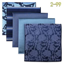 5 PCS Mens Pocket Square Set Assorted Handkerchief Multi Styles Paisley Floral Suit Large 32cm Hanky Business Accessories