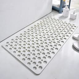 Bathroom Mat Anti-slip TPE Suction Grip Mat Non Slip Bathtub Strong Suction Anti-Mold Shower with Suction Cup Bathroom Product