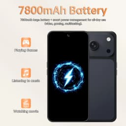 K-Touch Mobile Phones A17 Pro Max Android 15 Cell Phone 7.3 Inch Smartphone 16+48MP Camera 5G Dual Card Dual Standby 7800mAh Global Version Cellphones