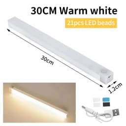 Smart Motion Sensor Night Light Wireless Rechargeable Led Night Lights Kitchen Cabinet Closet Bedroom Night Lamp Room Decoration