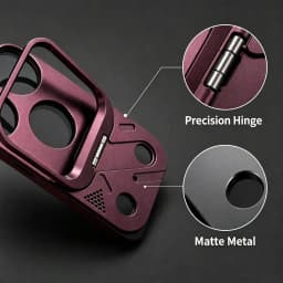 For iPhone 18 Pro Max 17 Pro Max Multi‑Functional AR AF HD All in One Invisible Holder Anti‑scratch Armor Protector Lens Cover
