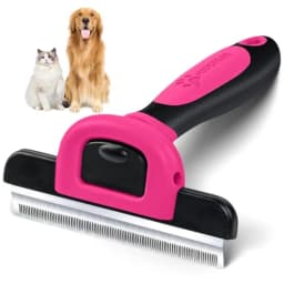 Pet Grooming Brush, Deshedding Tool for Dogs and Cats, Effectively Reduces Shedding by up to 95% for Pet