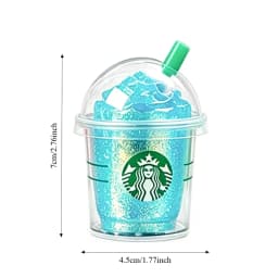 Cute Iced Coffee Cup Squishy Stress Relief Toy Colorful Squeeze Squishy Portable Mini Drink Cup Decompression Toy Birthday Gift
