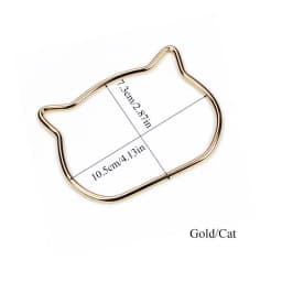 1Pc Round Metal Bag Handles Replacement DIY Handbags Bags Purse Handmade Bag Accessories Round D-ring Hanging Buckle Hardware