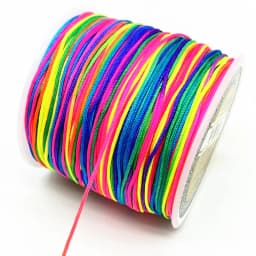 0.8mm Nylon Cord Thread Chinese Knot Macrame Bracelet Braided String DIY Tassels Beading
