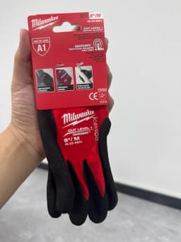 Milwaukee 48-22-8901 Work Gloves Heavy-Duty Grip Safety Gloves for Construction Workers & Tradesmen