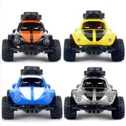 KY-1816A RC Classic Beetle 1:18 Remote Controlled Car Model High Speed Off Road Children's Remote Controlled Car Toy for Kids