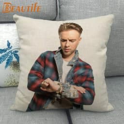 New Arrival Egor Kreed Pillowcase Bedroom Home Decorative Cover 45x45cm Square Zipper Pillow Cases Cotton Linen Fabric No Fade