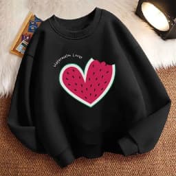 O-neck Pullover Sweet Watermelon Lover Printed Hoodie Kids Y2k Children's Sweatshirt Hoody Girls Casual Hoodies Hip Hop Clothes