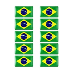 10pcs Epoxy Sweden Flags Sticker Car Interior Decoration Decal for VOLVO S40 S60 S80 S90 XC40 XC60 XC70 XC90 V40 V60 V70 Badge