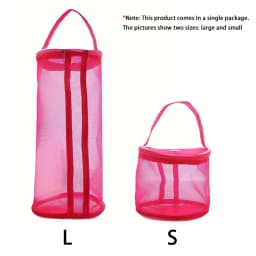 1 PC,Portable Yarn Storage Bag Hollow Mesh Knitting Wool Yarn Bags Crochet Yarn Handbag Organizer Weave Tools Sewing Accessories