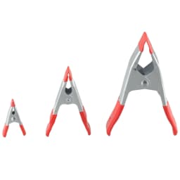 1/3Pcs A-Shaped Clip Spring Clamp Heavy Duty Woodworking 2/4/6 Inch Metal Spring Clamp Set Multipurpose Electrician Clips