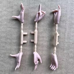 1/6 Doll Hands Feet Super White Beige Brown Doll Accessories 4 Gesture Doll Hands Decors For Female Dolls