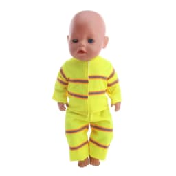 25 Styles Yellow Skirt Doll Clothes For 43 Cm Baby Doll & 18 inch American Doll Girl's Dress,Our Generation Accessories Toys